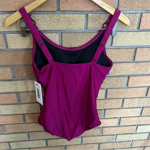 DKNY Women's One-Piece Starburst Swimsuit Size Small NWT - Picture 6 of 6